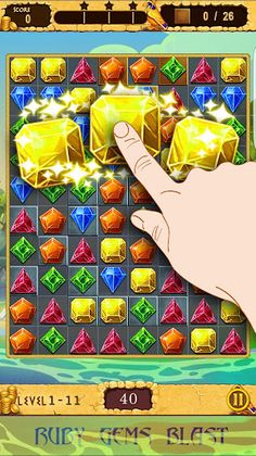 Ruby Gems Blast - Screenshot 1