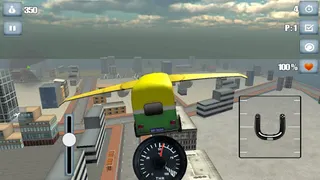 Flying Tuk Tuk Auto Rickshaw - Screenshot 2