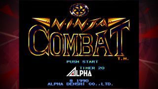 NINJA COMBAT ACA NEOGEO - Screenshot 1