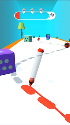 Run Race Pen 3D - Screenshot 4
