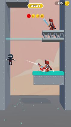 Ninja Teleport Katana - Screenshot 2