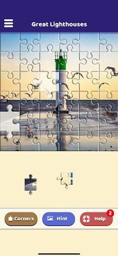 Great Lighthouses Puzzle - Screenshot 4