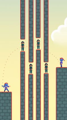 Ninja Bros - Screenshot 2