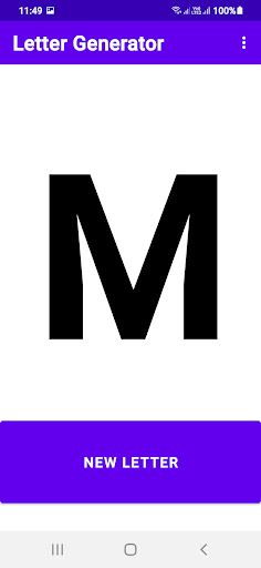 Letter Generator for Categorie - Screenshot 2