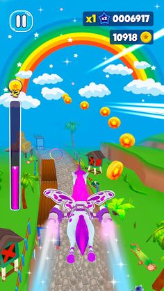Unicorn Dash: Fun Runner 2 - Screenshot 4