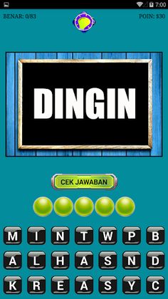Tebak Lawan Kata - Screenshot 1