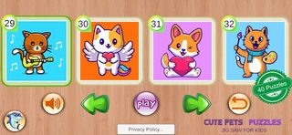 Cute Pets Puzzles - Screenshot 3