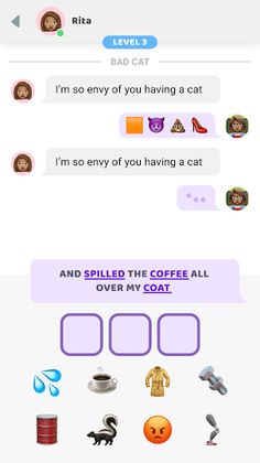 Emoji Chat - Text Puzzle - Screenshot 3
