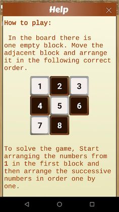 Number Shuffle Game - Screenshot 1