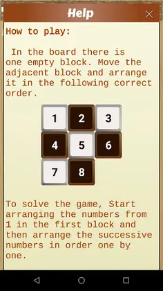 Number Shuffle Game - Screenshot 1