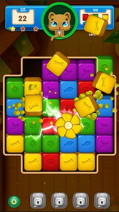 Kitty Blocks - Match 3 Puzzles - Screenshot 3