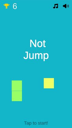 Not Jump : 3D Offline Game - Screenshot 1