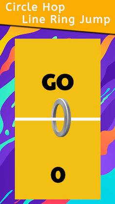 Circle Hop - Line Ring Jump - Screenshot 1