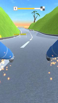 Rollerman Extreme Downhill - Screenshot 4