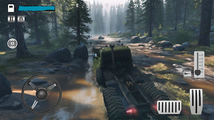 Mud Truck Game Runner Off Road - Screenshot 1