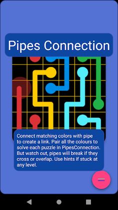 Pipes Connection : Puzzle game - Screenshot 1