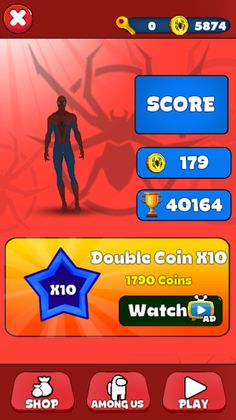 Subway Spider Hero Man Run - Screenshot 2