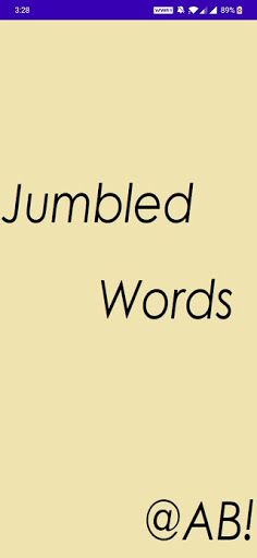 Jumbled Words - Screenshot 2