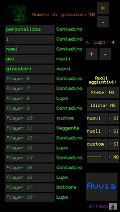 Lupus - ruoli - Screenshot 2