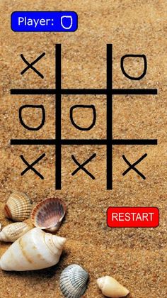 Tic Tac Toe on a beach - Screenshot 3