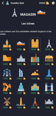 Country Quiz Les drapeaux et p - Screenshot 3