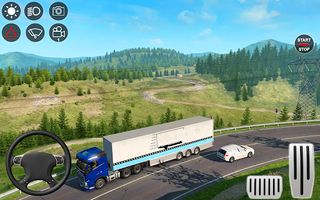 Modern Euro Truck Simulator 3d - Screenshot 2