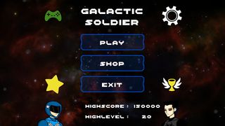Galactic Soldier - Screenshot 1