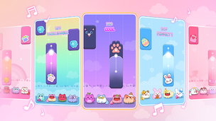 Cat Tiles: Cute Piano Game - Screenshot 1