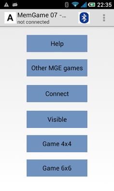 MemGame 07 - English alphabet - Screenshot 1