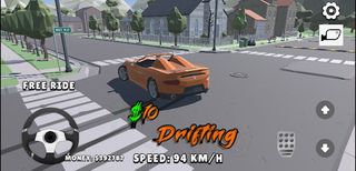 Suburban Drift Racer - Screenshot 1
