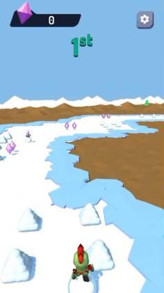 Snowball Run - Screenshot 1