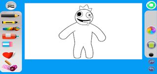 Rainbow Friends Coloring Book - Screenshot 1