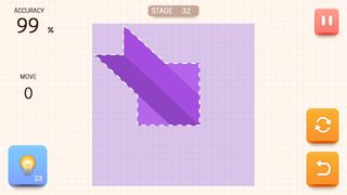 Paper Folding Puzzle - Screenshot 1