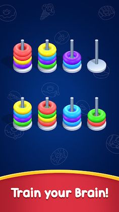 Donut Sort Puzzle: Color Sorti - Screenshot 4