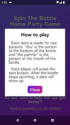 Spin The Bottle - Party Game - Screenshot 2