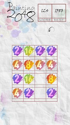 Painting 2048 - Screenshot 1