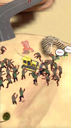 Buldozer vs Zombie - Screenshot 1