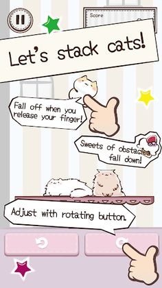 Cat & Sweets Tower -Cute kitty - Screenshot 2