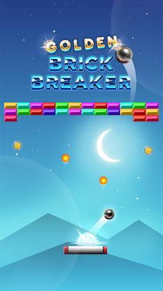 Golden Brick Breaker: Breakout - Screenshot 2