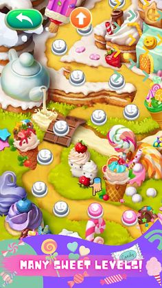 Cake Crush: Sweety Match 3 - Screenshot 1