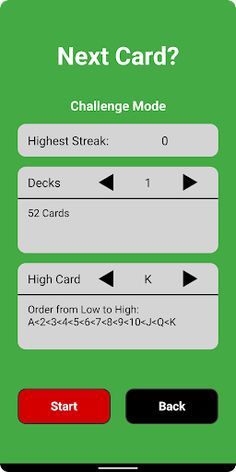 Next Card? - Screenshot 2