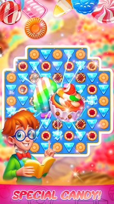 Funny Candy World Puzzle Games - Screenshot 3