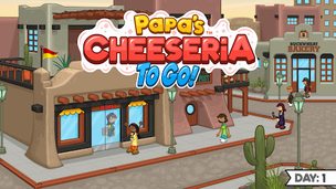 Papa's Cheeseria To Go! - Screenshot 1