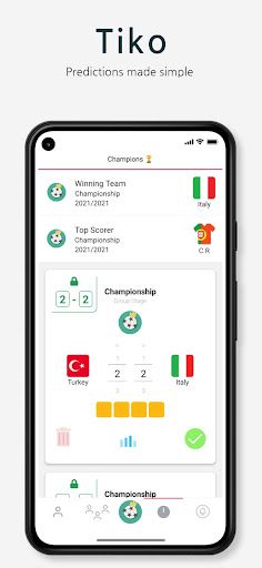Tiko: Soccer Predictor 2023 - Screenshot 1
