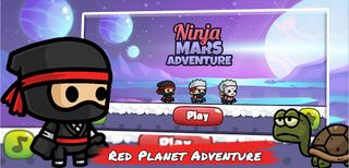 Ninja Mars Adventure - Run End - Screenshot 1