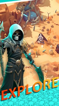 Necromancer Hero: Skeletons 3D - Screenshot 3