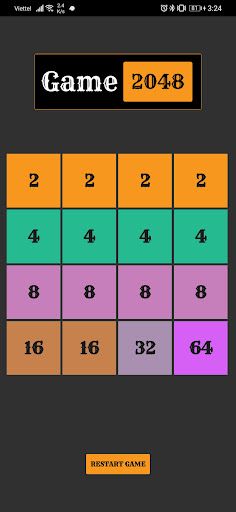 Game 2048 - Screenshot 3
