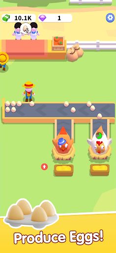 My Egg Farm: Idle Game - Screenshot 1