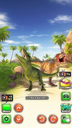 Dinosaur 3D AR Augmented Real - Screenshot 1