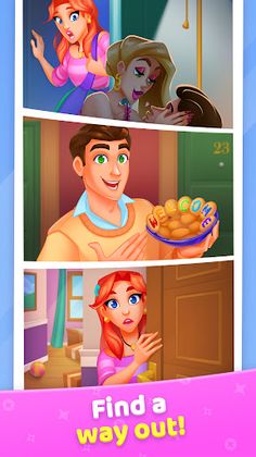 Merge Makeover: makeup games - Screenshot 4